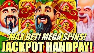 JACKPOT HANDPAY! 82 MEGA FREE SPINS! NEW SAN XING RICHES Slot Machine (IGT)