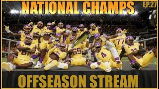Building a Championship Team in College Football 25 | PQC Season 2 Offseason | NATIONAL CHAMPS 