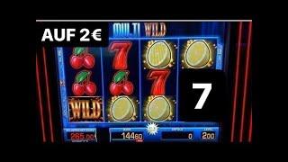 Multi Wild zocken auf 2€  MERKUR Magie Spielhalle Casino Novoline SPIELOTHEK  Freispiele slots