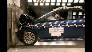 2012 Mitsubishi Lancer | Frontal Crash Test | CrashNet1