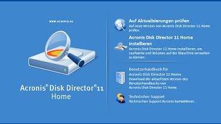 Работа с жестким диском Acronis disk director