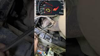 Causes of engine warning light