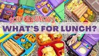 A Week of School Lunches // Back to School Lunches // Lunchbox Ideas // Bento Lunch Box