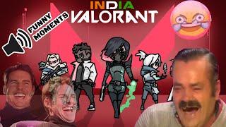 VALORANT FUNNY MOMENTS  | INDIAN VOICE CHAT|