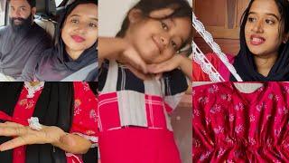 New stitching video  mom and daughter matching nighty / kafthan nighty /  #malutty #momanddaughter