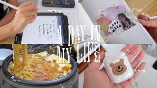 a day in my life  | waking up at 6am, studying, art, food + more