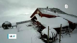 PREMIERE NEIGE // ALPE D'HUEZ - JT TV GRENOBLE