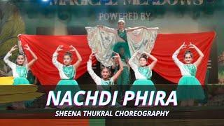 NACHDI PHIRA || Contemporary Dance Performance || Dance Alley || Sheena Thukral Choreography