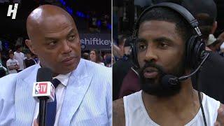 Kyrie Irving joins Chuck & NBA TV Crew after Game 4 win, FULL Interview 