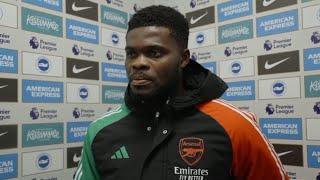 Thomas Partey Post Match Interview | Brighton 1-1 Arsenal