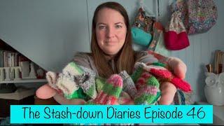 The Stash-down Diaries Ep. 46 | Teeny Advent Socks!