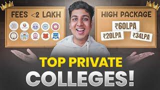 Top Colleges accepting low PERCENTILE in India - You Should Know! #iitjee