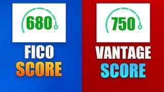 La Razón Que Tu Puntaje De Crédito Es Diferente  || Fico Score vs Vantage Score