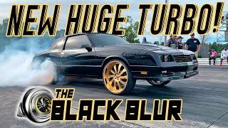 DONKMASTER'S BLACK BLUR gets BOOSTED! Turbo Gbody vs Twin Turbo Box Chevy - Racing on Rucci Car Show