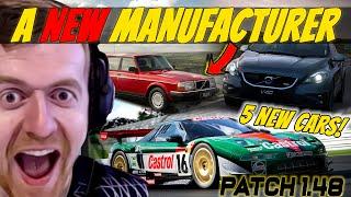  5 NEW Cars.. 1 NEW Manufacturer & a FEW more BITS and BOBS.. Patch 1.48 Preview! || Gran Turismo 7