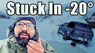 खरतनाक Scenes In -20°C with Deadly Deep Powdered Snow | Storm Chasing 2024 EP8