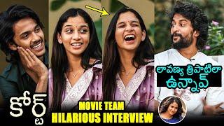 Court Movie Team HILARIOUS Interview With Hero Nani | Priyadarshi | Harsh Rohan | Sridevi