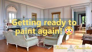 Painting the Salon: My Vision for the Chateau’s Transformation!  Chateau Chronicles: Ep #122