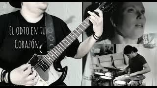 Lacrimosa Lichtgestalt subtitulado español cover guitar and drums