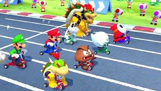 Super Mario Party Minigames - Mario Bros. vs All Villains
