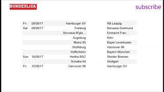 Bundesliga Results Fixtures Table Football #2