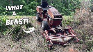 SAVING A STEINER 430 MAX ( VENTRAC) FROM A JUNKYARD AFTER SITTING MANY YEARS.....PART 2