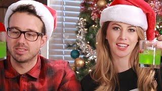 People Try Holiday Cocktails