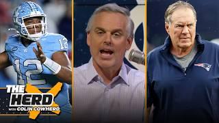 Bill Belichick to UNC, What are the expectations for him in college football? | CFB | THE HERD