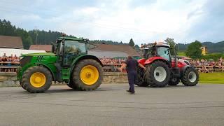 JOHN DEERE VS. STEYR  (Tractor Pulling Stiwoll 2018)