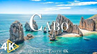 FLYING OVER CABO SAN LUCAS (4K UHD) Amazing Beautiful Nature & Relaxing Music