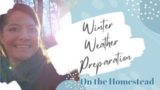 ️Tips For Prepareing Your Homestead for Winter #winterseason #homesteadlife #homesteadjourney