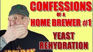 Confessions of a Home Brewer #1 - Yeast Rehydration - Fermentis Safale Saflager - Brewing Myths