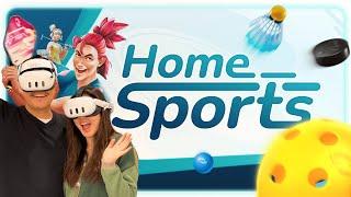 Home Sports Gameplay Runthrough | Wii Sports on Quest VR