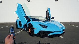 2016 Lamborghini Aventador SV: Start Up, Exhaust, Test Drive and Review