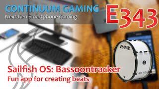 Microsoft Continuum Gaming E343: Fun App to create beats for Sailfish OS