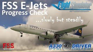 FSS E-Jets Progress Check - Slowly, but Steadily! Now we need that FMS! | Real Airline Pilot