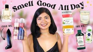 HOW TO SMELL GOOD ALL DAY FOR SCHOOL & WORK  Bath & Body Works Mists & Shower Skincare Products