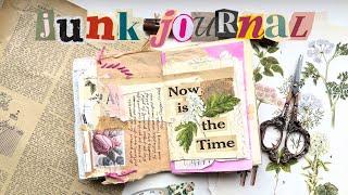 How I use 100+ year old book pages in my junk journal