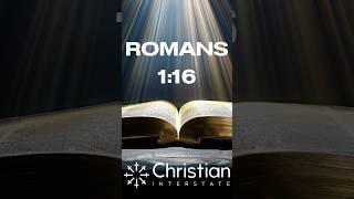 Powerful Bible Verse: Romans 1:16 | Inspirational Bible Verses to Strengthen Your Faith