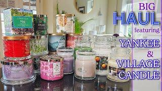 Proof of life!!  a huge haul featuring Yankee and Village Candle