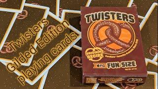 Daily deck review day 397 - Twisters Gilded Edition playing cards by  Organic Playing Cards