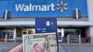 Walmart: Deposit cash on Discover Debit Card