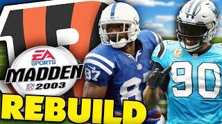 I Did a Fantasy Draft Rebuild Using Madden 2003 Rosters in Madden 25 Franchise!