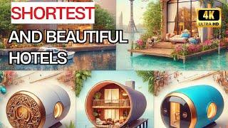 The World's Shortest Yet Most Stunningly Decorated Hotels for Travel Enthusiasts || Que4710