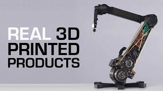 $26 Million Robot Arm: Real 3D Printed Products