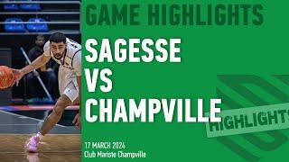 Highlights Sagesse vs Champville - Game 17 March 2024