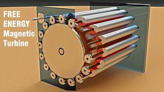 Free Energy Magnetic Turbine (Magnet motor / Generator / Overunity)