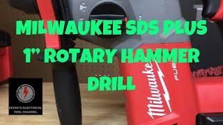 Milwaukee SDS Plus 1” Rotary Hammer Drill. Tool Review Thursday!!!