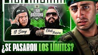 DEMASIADO DURO  BLON REACCIONA A CHILI PARKER VS G SONY EN LIGA BAZOOKA 🪖