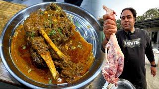 COOKER वाली MUTTON RAAN राजस्थानी स्टाइल मटन रान रेसिपी | JAIPUR NONVEG FOOD | FULL GOAT LEG RECIPE